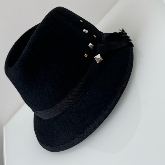 Vintage ROD NYC  Hat wool w/ metal embellishments main image 5